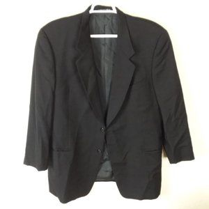 MANI Wool Blazer Black Made in Italy 46 L